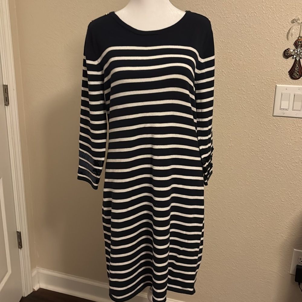Daniel Cremieux EUC Medium sweater dress